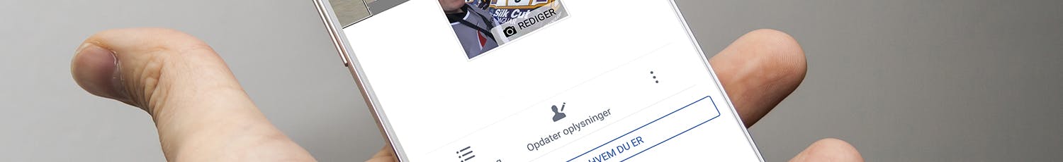 Verktøy i Elements fikser perfekte forsidebilder til Facebooksiden din.